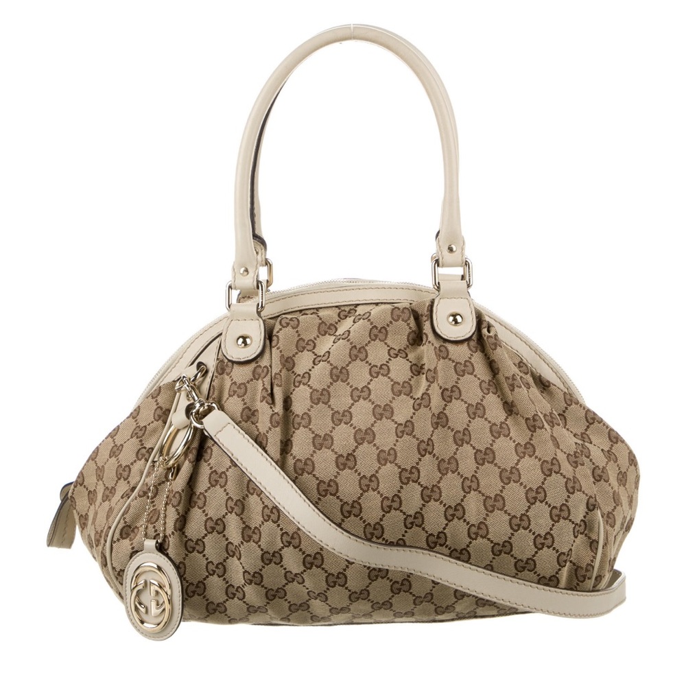 Gucci Hobo Canvas Bag 💯 Authentic